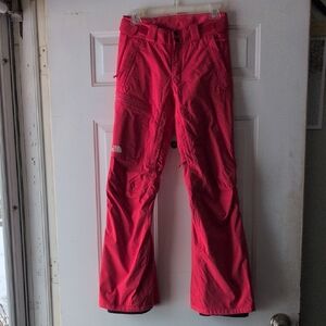 The North Face Womens Bright Pink Snow Pants - Pro Project
